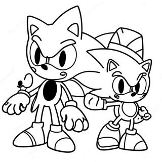 Sonic Forces värityssivu | Sonic Voimat värityssivu