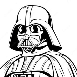 Darth Vaderin värittämissivu | Darth Vader värityssivu