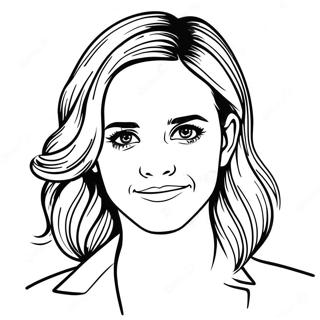 Emma Watsonin värityssivu | Emma Watson värityssivu