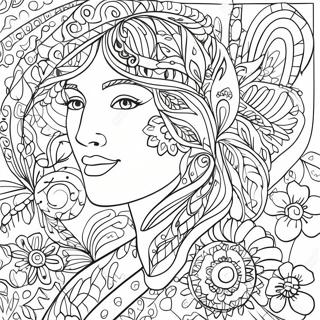 Laurel Burch Värittämissivu | Laurel Burch värityssivu