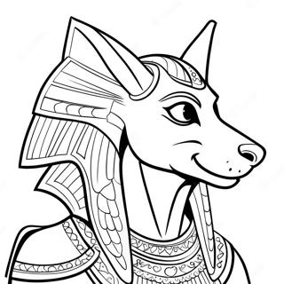 Anubis värityssivu | Anubis värityssivu