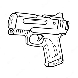 Nerf-ase värityssivu | Nerf-ase värityssivu