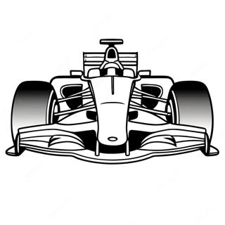 Formula 1 kilpa-auto värityssivu | Formula 1 värityssivu