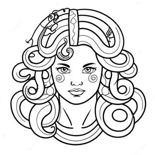 Medusa värityssivu | Medusa värityssivu
