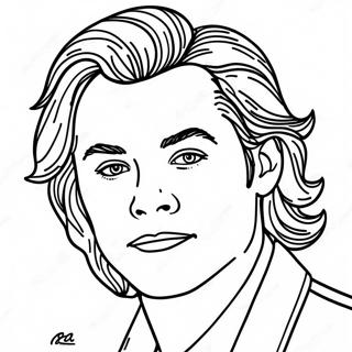 Harry Styles -värityssivu | Harry Styles värityssivu