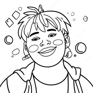 Juice WRLD värityssivu | Juice WRLD värityssivu