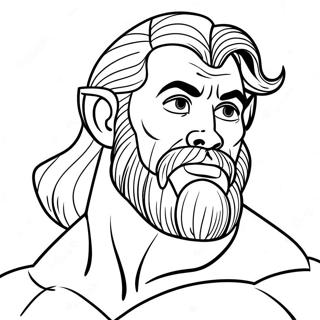 Hercules värityskuva | Hercules värityssivu