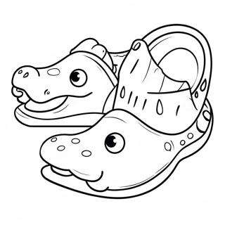 Crocs värityskuva | Crocs värityssivu